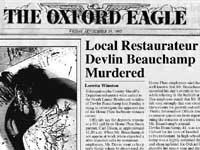 Devlin Beauchamp, murdered