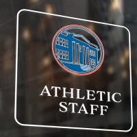Athletic staff sign