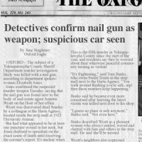 YCSD confirms weapon YCSD confirms weapon