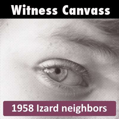 What do the Izards' neighbors know?