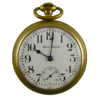 a gold pocketwatch