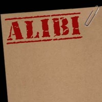 File folder stamped "Alibi"