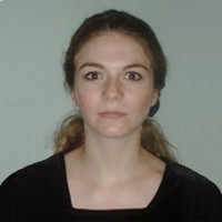 Young woman with long brown hair