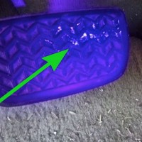 The Kudzu Kids used a UV light to look for anti-theft powder in Riley Scott's vehicle