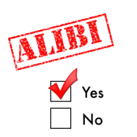 Alibis and whether they could be verified