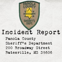 Seal of Panola County with the label 'Incident Report'