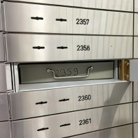 Safe deposit boxes