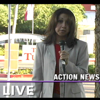 Jenna Hall reports live from the crime scene.