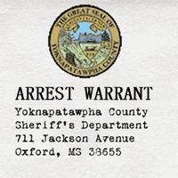 Warrant documents Arrest paperwork for the accused killer in the Pruitt-Fisher case