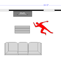 Diagram of the Jenson death scene