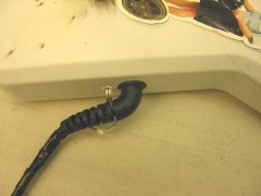 Game controller cable with modification