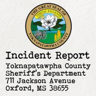 Incident report