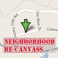 Re-Canvass – Smith/O'Connor neighbors