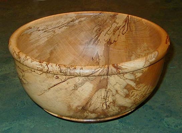 Spalted Beech Bowl, 10 3/4" x 6", $255