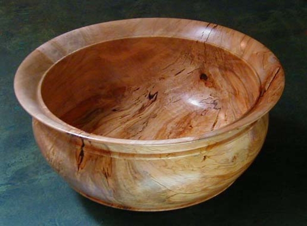 Spalted Maple Bowl, 13 1/2" x 7", $395