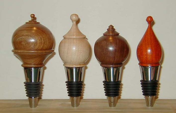 Wine Bottle Stoppers, $25 each