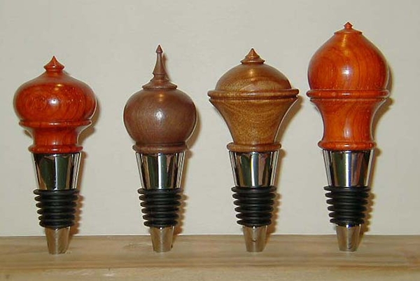 Wine Bottle Stoppers, $25 each