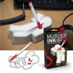 Murder Ink Sticky Notes