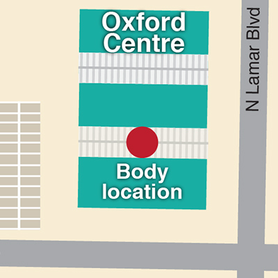 Crime scene area map