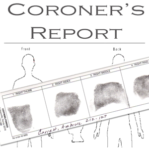 kudzu for solution Coroner's Report Preliminary kudzu for solution Coroner's Report Preliminary