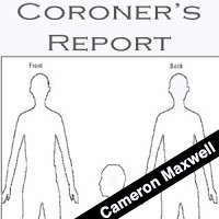 Coroner's Diagram of Cameron Maxwell's injuries