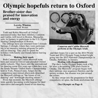 Olympic hopefuls return, Oxford Eagle, 12/14/13