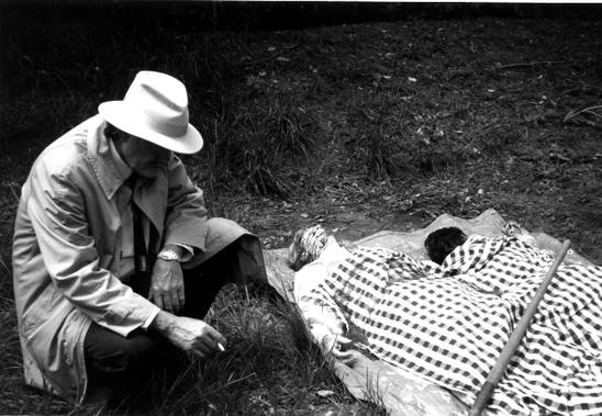 Det. McPhail with the bodies in 1958