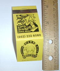 2558-15-02: City Grocery matchbook