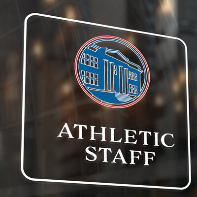 Athletic staff sign