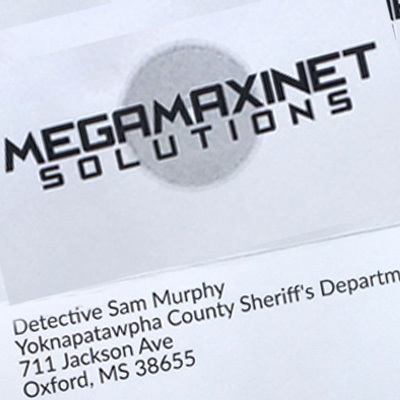 MegaMaxiNet Solutions letter