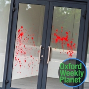 Pageant HQ defaced