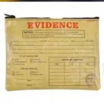 Evidence Bag, Zippered