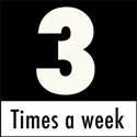 Case updates three times a week Case updates three times a week