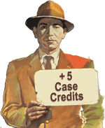 You've earned 5 Case Credits