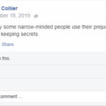 A picture of a Facebook post from daniel.