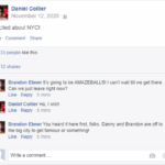 A picture of a Facebook post from daniel.