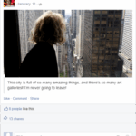 A picture of a Facebook post from daniel.