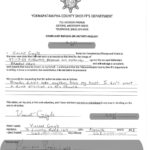 A picture of a Gayle complaint refusal notice.