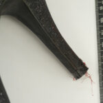 a closeup picture of some heels.