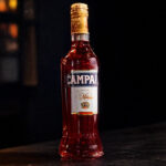 A picture of a Campari bottle