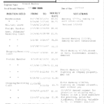 A picture of a document full of data