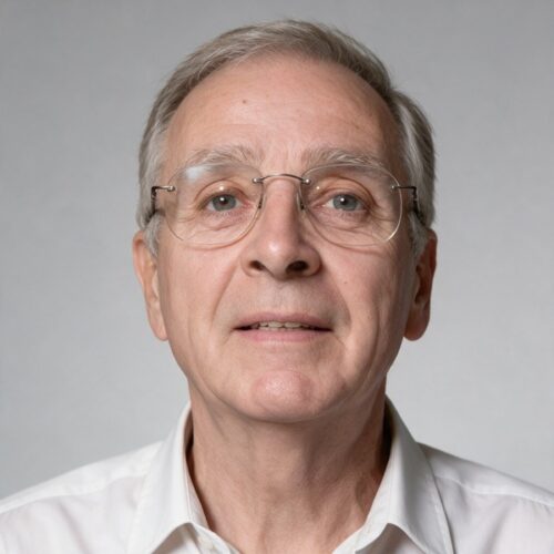 Older man with glasses