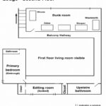 diagram showing the layout of the second floor of the lodge where Dalton Kimbrough was killed