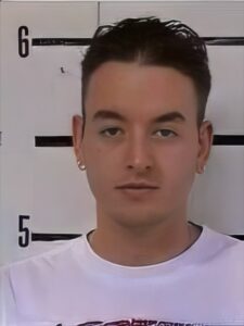 Young man with short dark hair